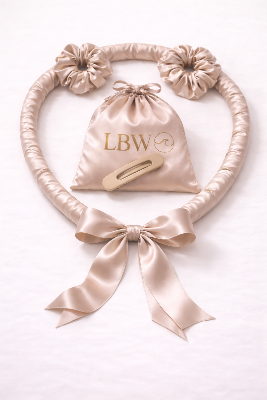 Pure Satin Heatless Curling Set