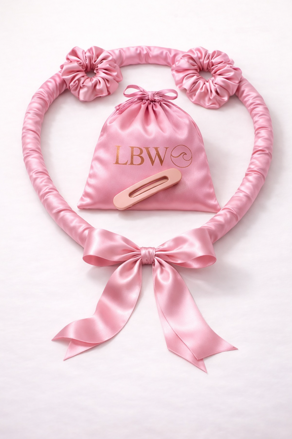 Pure Satin Heatless Curling Set